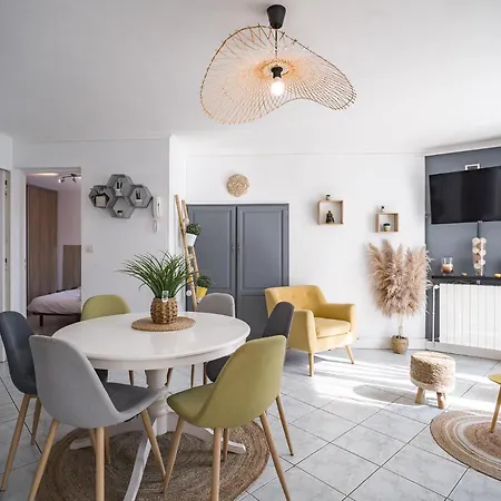 Sun House - Terrasse Parking Prive Gratuit * Troyes