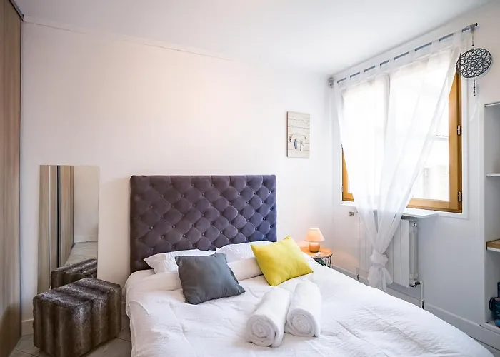 Sun House - Terrasse Parking Prive Gratuit Troyes