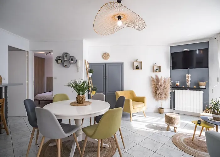 Sun House - Terrasse Parking Prive Gratuit * Troyes