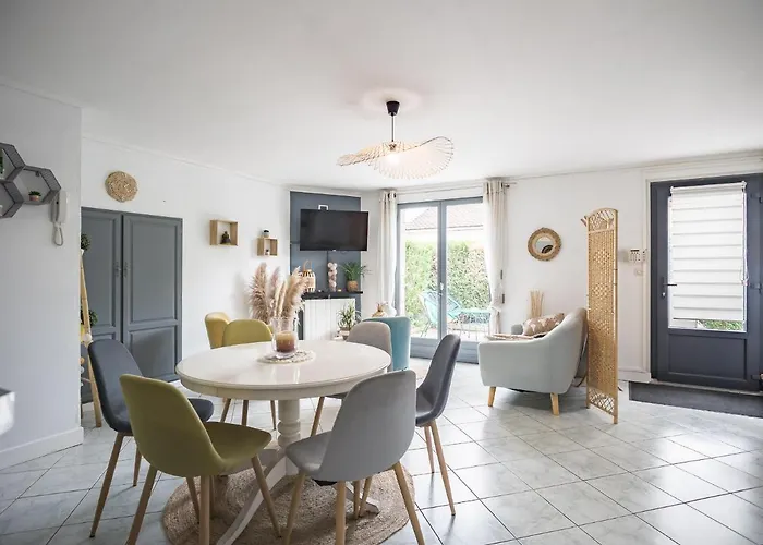 Sun House - Terrasse Parking Prive Gratuit * Troyes