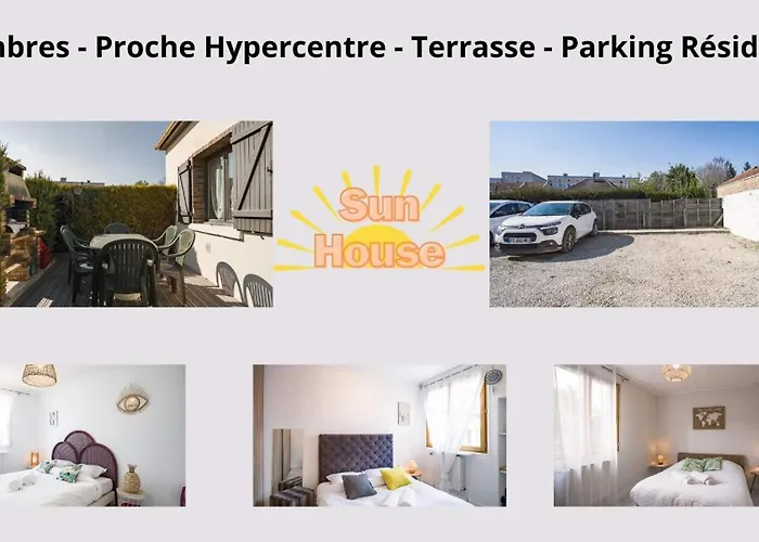 Sun House - Terrasse Parking Prive Gratuit