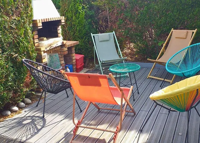 Sun House - Terrasse Parking Prive Gratuit Apartamento